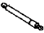 Toyota 68950-0W631 Lift Cylinder, Passenger Side