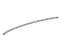 Toyota 75555-21040 Moulding, Roof Drip Side Finish, Center Passenger Side