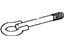 Toyota 51960-12100 Tow Hook, Front