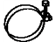 Toyota 90460-73001 Clamp(For Air Cleaner Hose)
