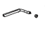 Toyota 73013-16030-04 Plate Sub-Assembly, Front Seat Belt Anchor, Passenger Side