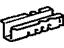 Toyota 57616-42901 Member, Rear Floor Side, Rear Driver Side