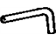 Toyota 90445-12173 Hose, Fuel(For Fuel Return Tube)