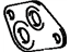 Toyota 25627-76010 Valve Gasket