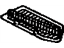 Toyota 55782-16010 Louver, Cowl Top Ventilator, Driver Side