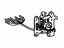 Toyota 84140-16100 Switch Assembly, Headlamp Dimmer