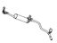 Toyota 17430-38210 Pipe Assembly, Exhaust, Tail