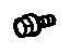 Toyota 91511-61035 Bolt(For Transaxle Case & Engine Setting)