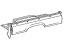 Toyota 65316-89107 Panel, Floor Rear Corner, Driver Side
