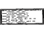 Toyota 28898-26010 Battery Label