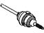 Toyota 43420-16210 Shaft Assembly, Front Drive, Driver Side