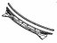 Toyota 55708-16120 Louver, Cowl Top Ventilator, Center