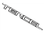 Toyota 75443-16130 Nameplate