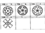 Toyota 42602-16100 Wheel Cover