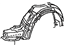 Toyota 53876-16080 Fender Liner, Driver Side
