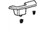 Toyota 74210-16120-E0 Armrest, Passenger Side