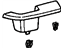 Toyota 74220-16100-B1 Armrest, Gray, Driver Side