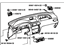 Toyota 55301-16090-B0 Panel Sub-Assembly, Instrument