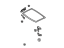 Toyota 63201-95D00 Glass Assembly