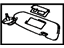 Toyota 74310-28362-B1 Visor Assembly, Passenger Side