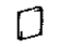 Toyota 53882-28010 Seal, Front Fender, Passenger Side