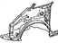 Toyota 53702-28060 Apron Sub-Assembly, Front Fender, Driver Side