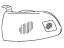 Toyota 81521-95D00 Lens & Housing, Driver Side