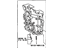 Toyota 11301-76010 Case Sub-Assembly, Timing Gear