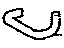 Toyota 16295-76010 Hose, Water By-Pass