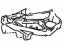 Toyota 12311-76041 Front Mount Bracket, Passenger Side