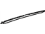 Toyota 76961-95D00-03 Mudguard, Front Door, Lower Passenger Side, Cool Gray