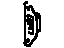 Toyota 69416-95D00 Spring Stop