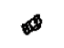Toyota 62124-95D00 Glass Assembly Retainer, Front