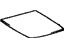 Toyota 58837-28010-E0 Pad, Console Box Silencer