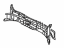 Toyota 57068-95D05 Member Sub-Assembly, Rear Floor Rear Cross, Inner