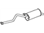 Toyota 17430-76011 Pipe Assembly, Exhaust, Tail