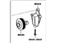 Toyota 88420-28110 Pulley Assembly, Idle, W/Bracket