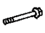 Toyota 90119-08A10 Rear Mount Bracket Bolt