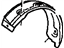 Toyota 53876-95D00 Fender Liner, Driver Side