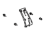 Toyota 62412-28150-B0 Upper Quarter Trim, Driver Side