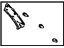 Toyota 62472-95D02-03 Garnish, Rear Pillar, Upper Driver Side