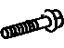 Toyota 90105-17006 Bolt (For Absorber Setting)