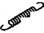 Toyota 90507-20025 Spring, Tension(For Intermediate Lever)