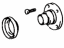 Toyota 33309-28021 Flange Sub-Assembly, Transfer Output Shaft Companion