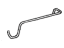Toyota 58444-28020 Motor Cover Gasket, Passenger Side