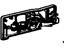 Toyota 81565-20470 Socket & Wire Sub-Assembly, Rear Lamp, Driver Side