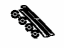 Toyota 75641-29025 Moulding, Quarter Window, Outside Front Passenger Side