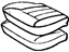 Toyota 71420-20261-01 Cushion Assembly, Front Seat, Driver Side