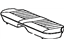 Toyota 71460-20681-01 Cushion Assembly, Rear Seat (For Bench Type)