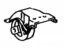 Toyota 17509-74140 Bracket Sub-Assembly, Exhaust Pipe Support
